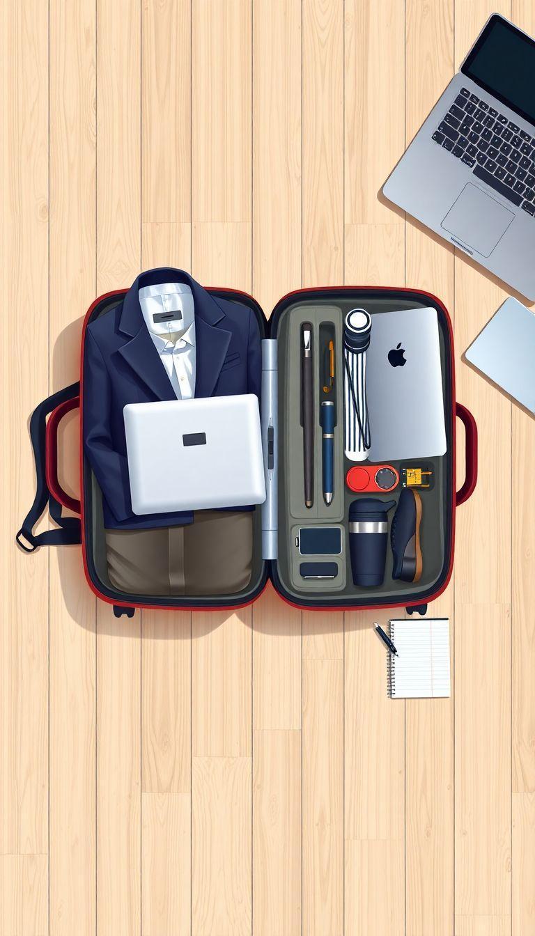 Descubra Como Organizar a Mala Perfeita para Trabalho Sem Estresse