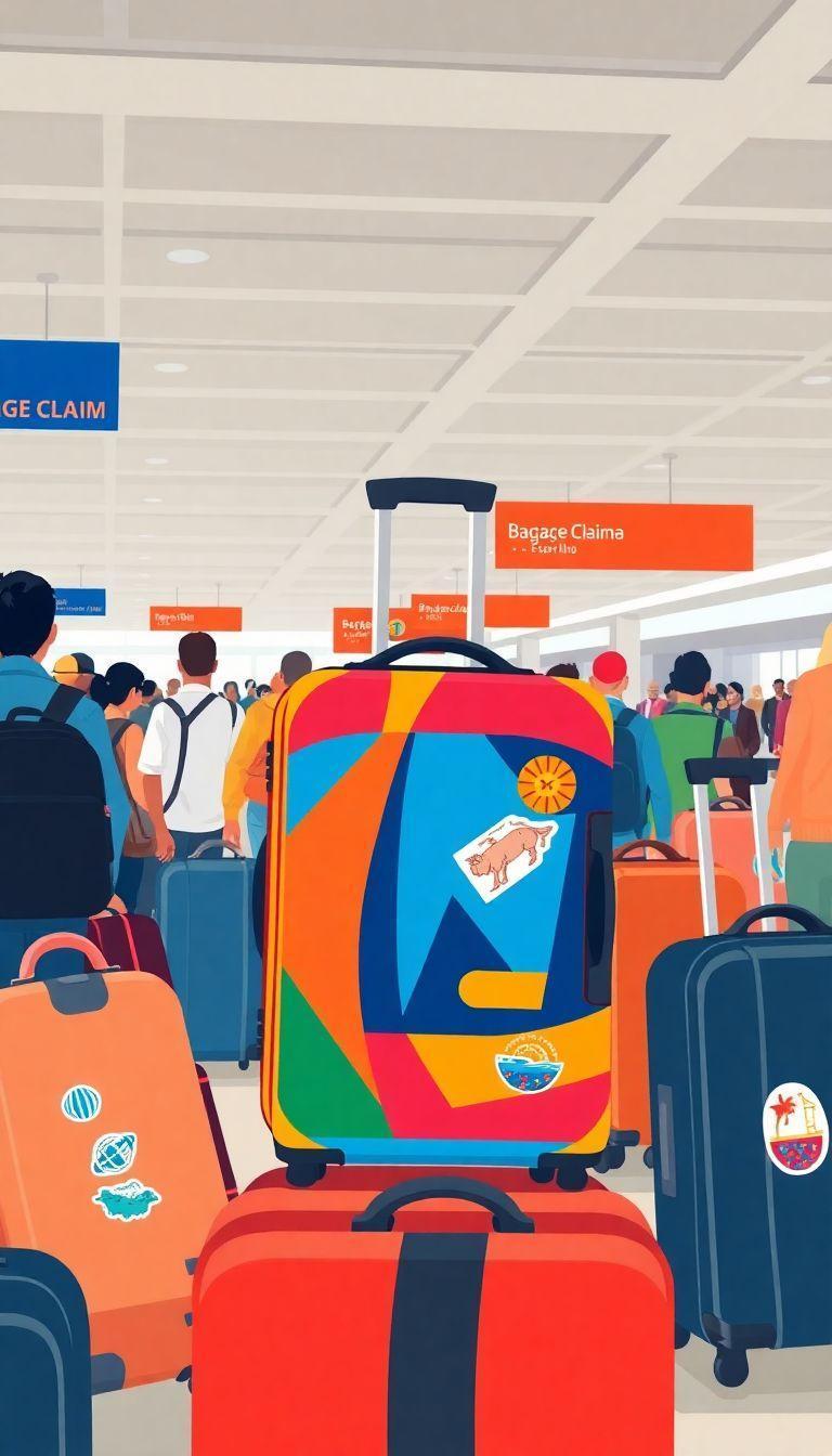 Descubra Truques Infalíveis para Reconhecer sua Mala no Aeroporto
