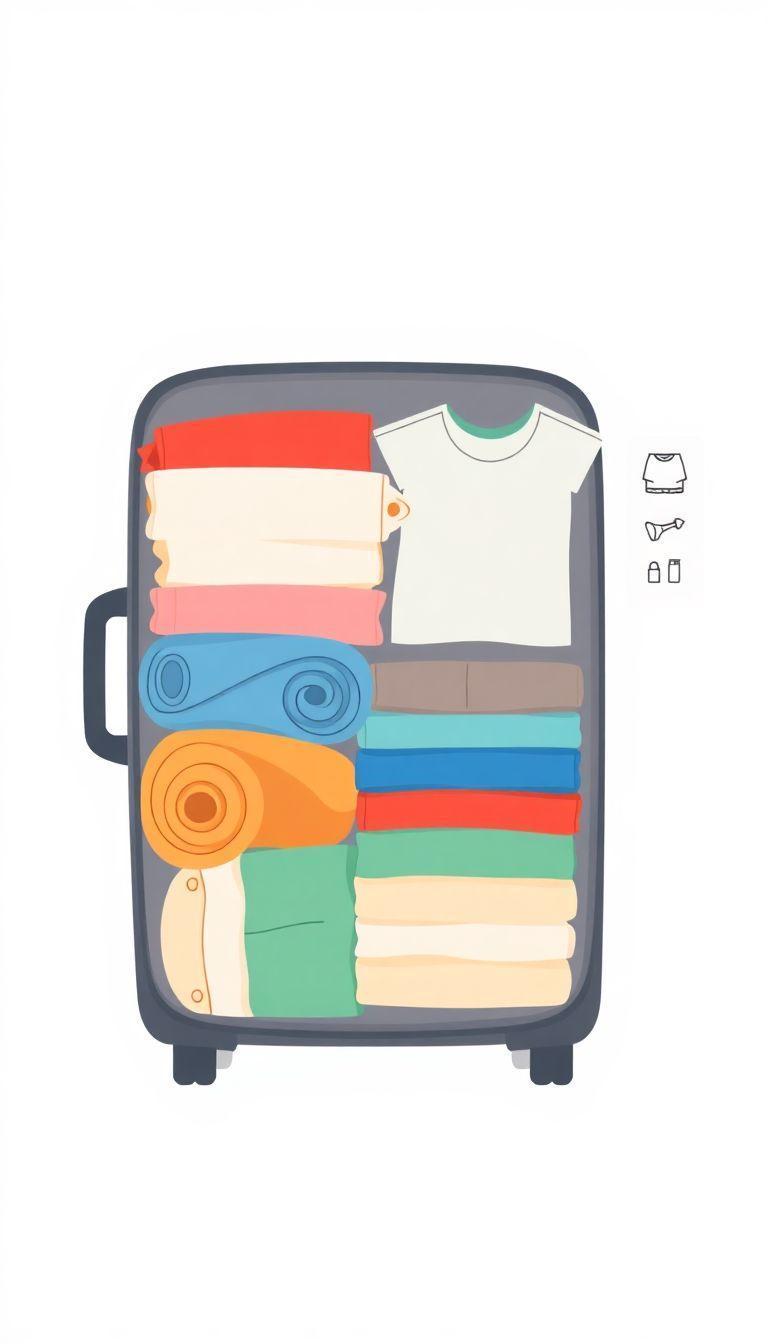 Enrolar ou Dobrar Roupas: A Surpresa que vai Transformar sua Mala