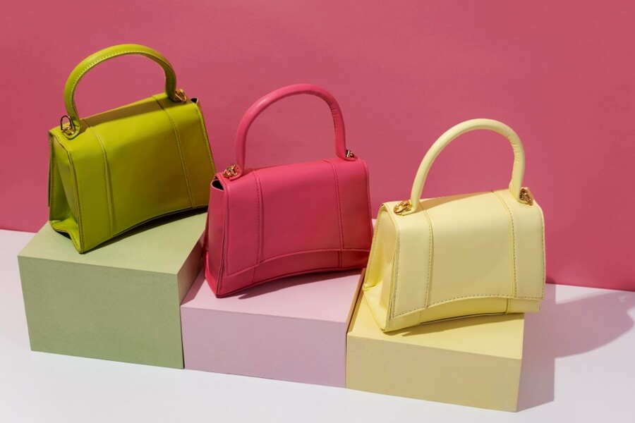 cores e estampas - bolsas e looks casuais