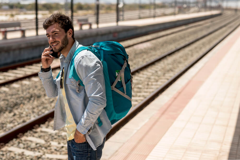 mochila grande viajem