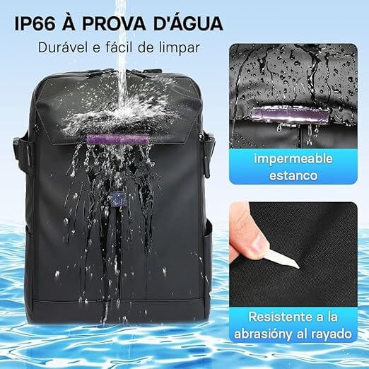 mochila impermeável
