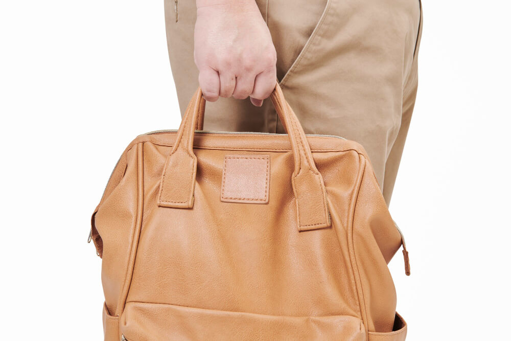 Bolsa de couro vegana