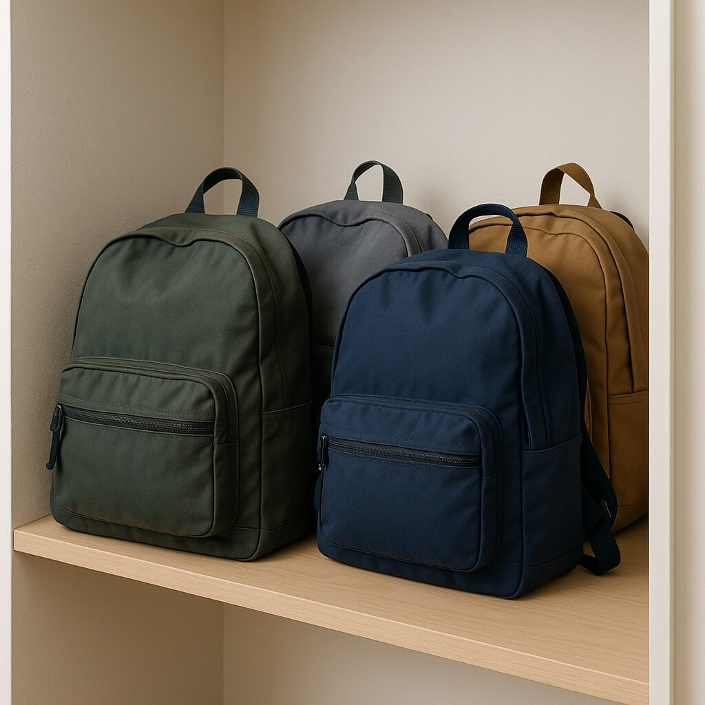 Como armazenar mochilas corretamente