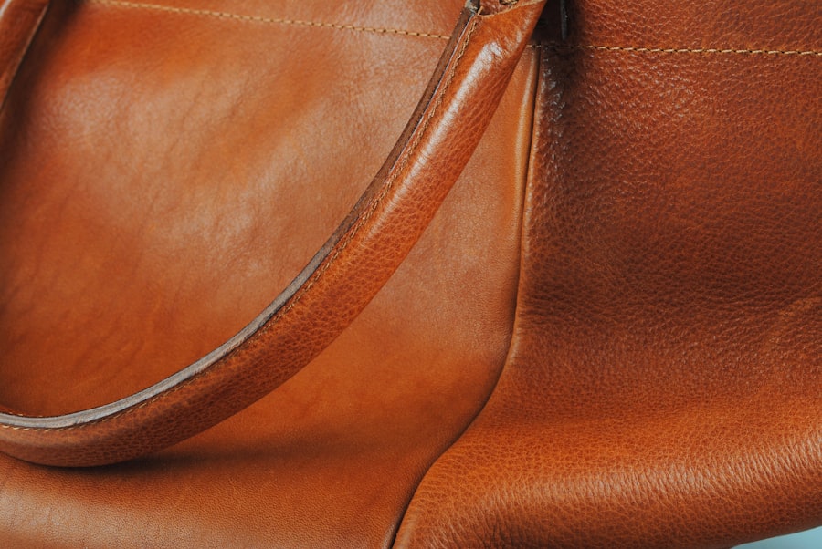 Photo Mochila Masculina de Couro