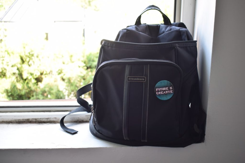 Photo Backpack Organization