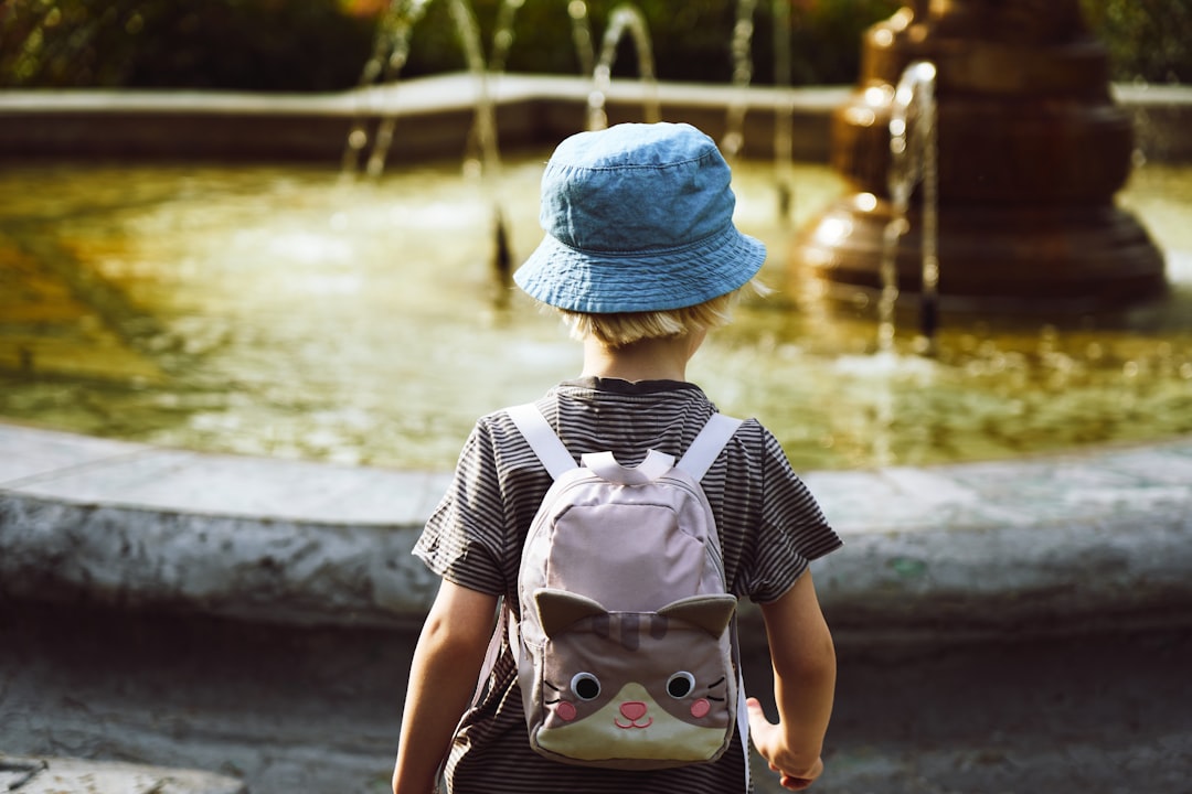 Photo Kids backpack usage