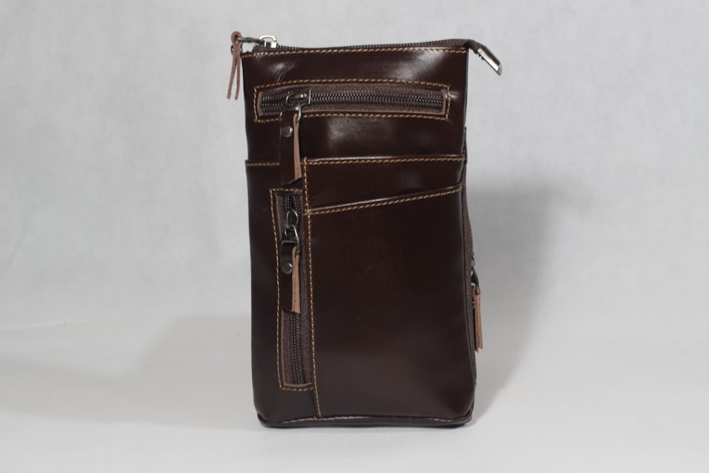 Photo Leather men briefcase