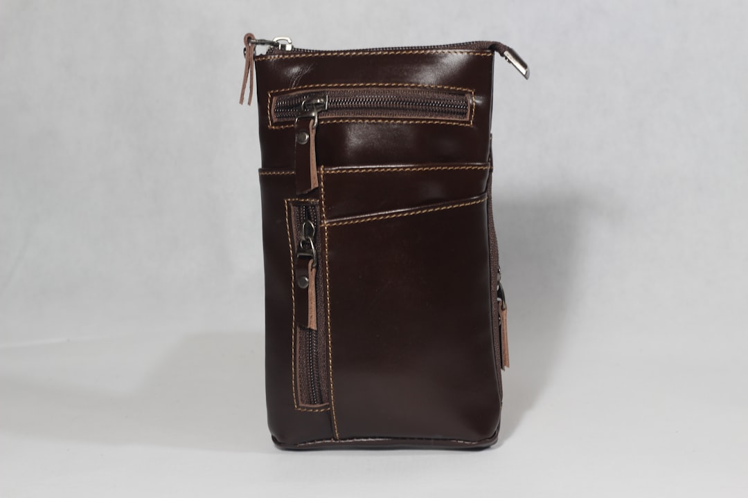 Photo Leather men briefcase