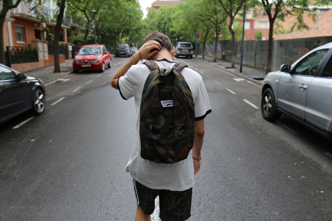 Photo backpack by age