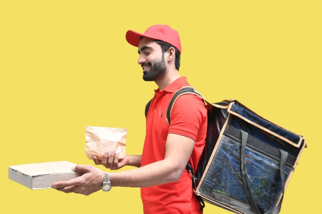 Photo Delivery backpack