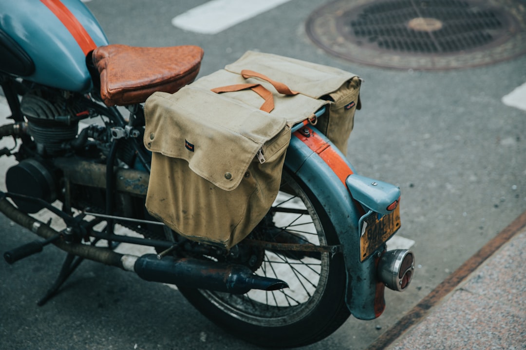 Photo Motorcycle tank bag