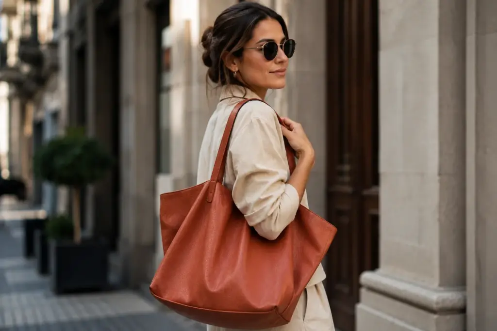 Bolsa Cor Terracota