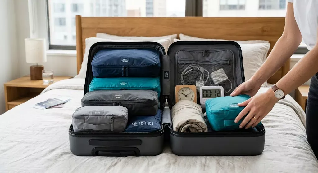 Bolsa Organizadora de Mala - Arrume as Malas em Metade do Tempo