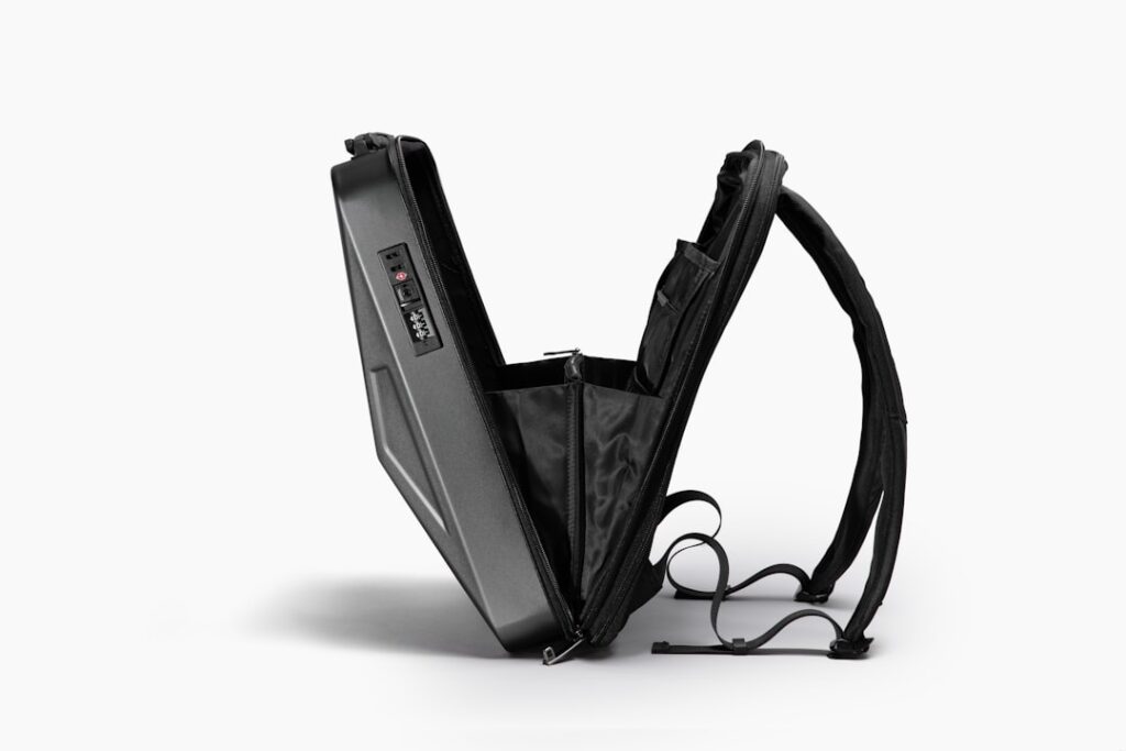 Photo USB charging backpack