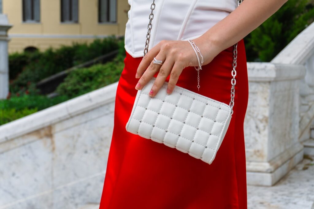 Photo Quilted handbag